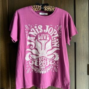 LETluv Graphic Tee - Janis Joplin